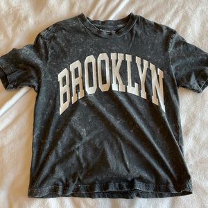 Brooklyn Grey crop top